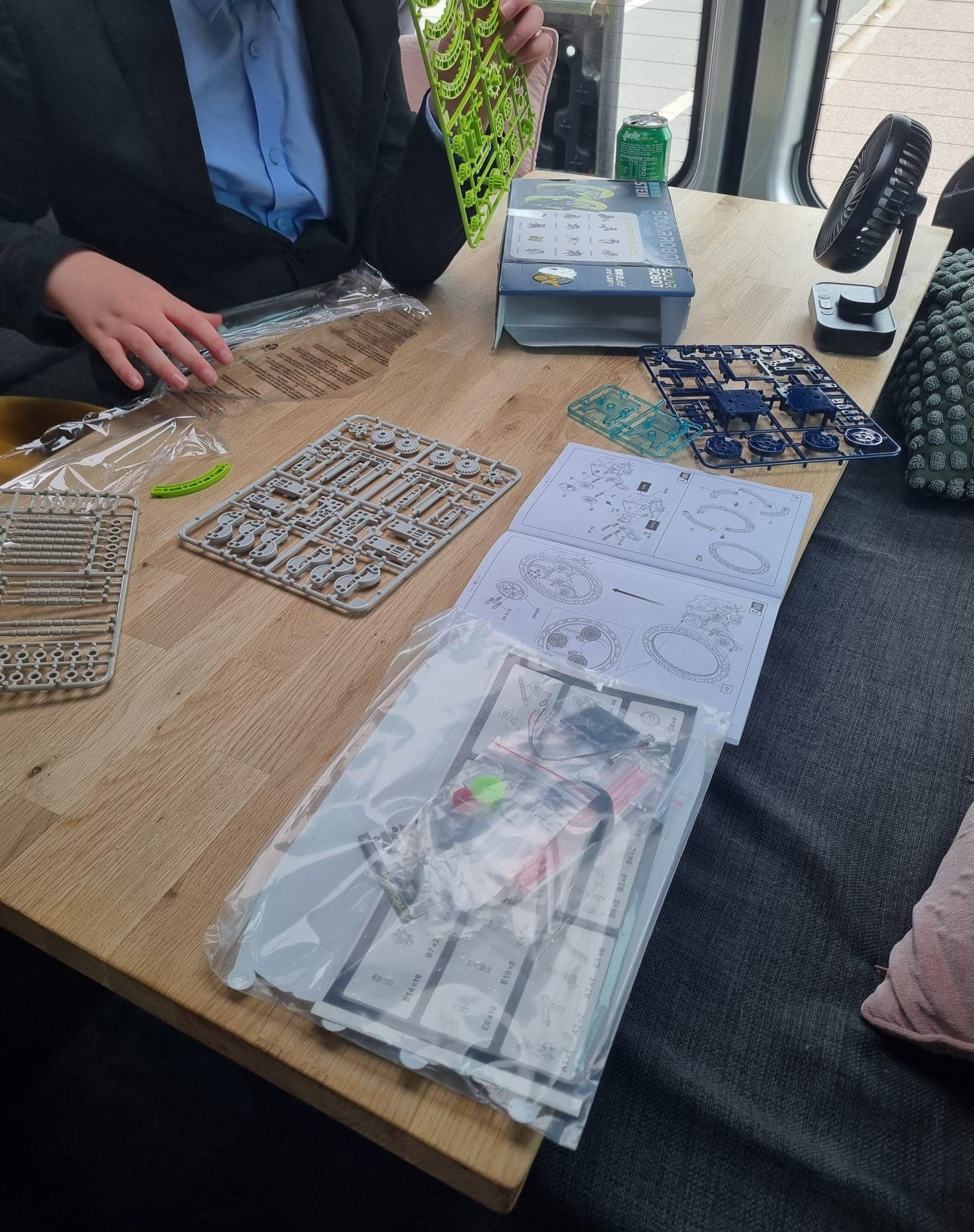 STEM experiment in the Mobile Classroom Banner Image